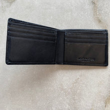 Charger l&#39;image dans la galerie, Portefeuille Coach noir
