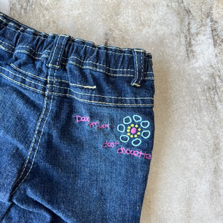 Pantalon denim Deux par Deux 6 mois