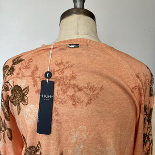 Chandail imprimé orange High League Use
