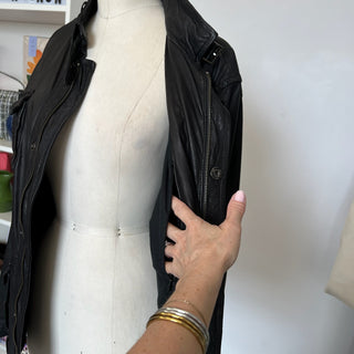 Manteau en cuir Armani Collezioni