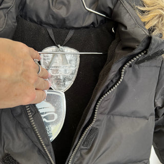 Manteau d'hiver noir Deux par Deux 4 ans
