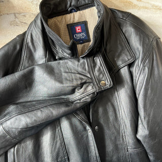 Manteau en cuir Chaps Ralph Lauren