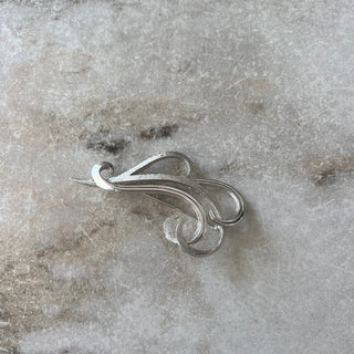 Broche argent Marboux