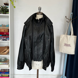 Manteau en cuir Chaps Ralph Lauren