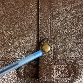Sac bandoulière cuir cuivré Paul Marius