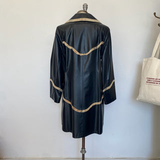 Manteau en cuir Lavoie Morin cuir et fourrures