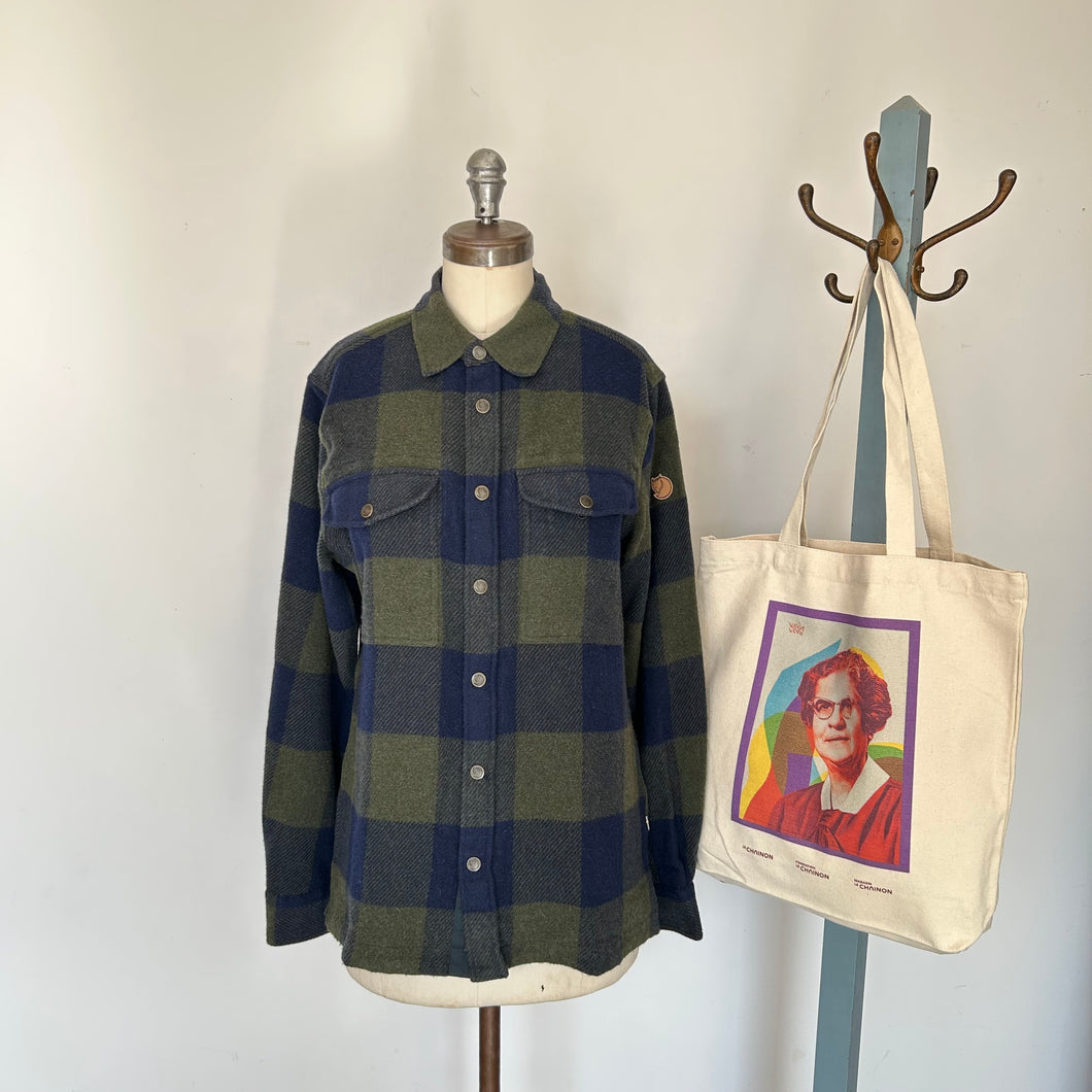 Veste homme à carreaux Fjall Raven
