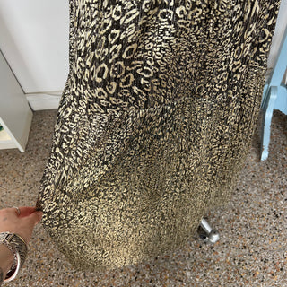 Robe imprimé doré Scarlet Roos