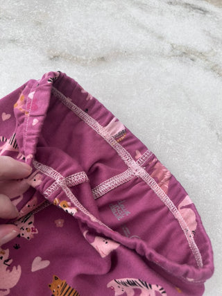 Pantalon leggings pyjama Deux par Deux 4 ans