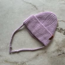 Charger l'image dans la galerie, Tuque mi-saison tricot lilas Deux par Deux
