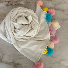 Charger l&#39;image dans la galerie, Foulard blanc MC Lorene
