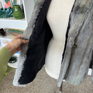 Manteau vintage en fourrure