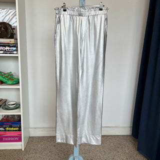 Pantalon cuir métallique Pierrot An'ge