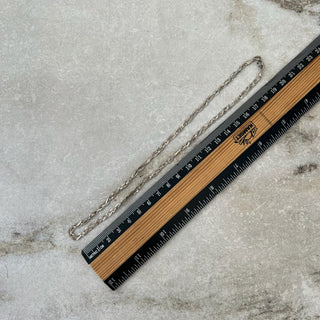Chaîne torsadée argent 925