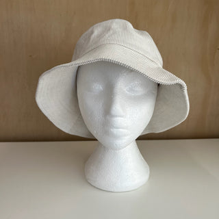Chapeau blanc corduroy Palme