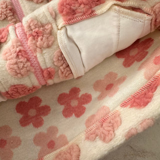 Veste fleurs Deux par Deux 4 ans