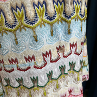 Veston tricoté à motifs floraux Missoni