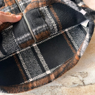 Veste à carreaux Deux par Deux 6 ans