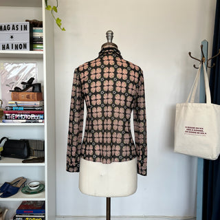 Chemise en soie fraises Red Valentino