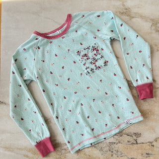 Chandail pyjama fleurs Deux par Deux 4 ans