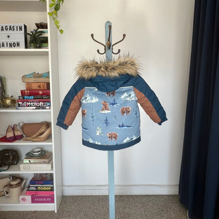Manteau d'hiver ours Deux par Deux 4 ans
