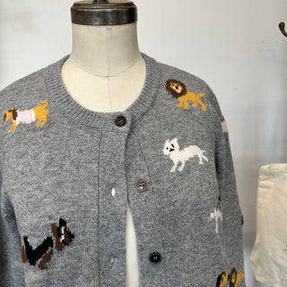 Veste cardigan laine de mérinos My Animals Berenice