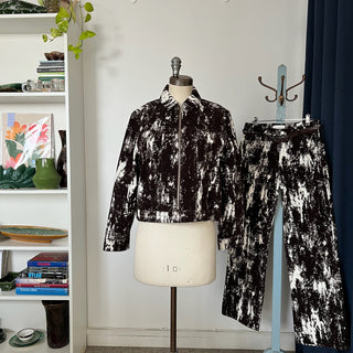 Pantalon tacheté Zara