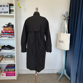 Manteau trench coat noir Raw