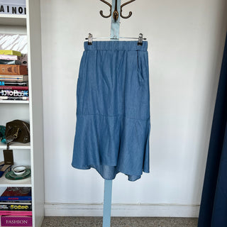 Jupe en chambray Meemoza