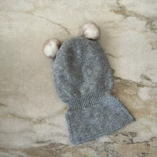 Passe-montagne en tricot Deux par Deux 6/24 mois