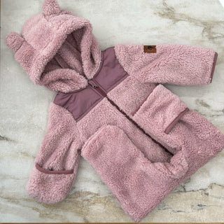 Ensemble une pièce peluche 6 mois