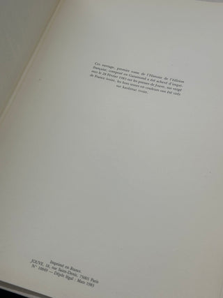 Livre Histoire de l'édition française — Tome : Le livre conquérant
