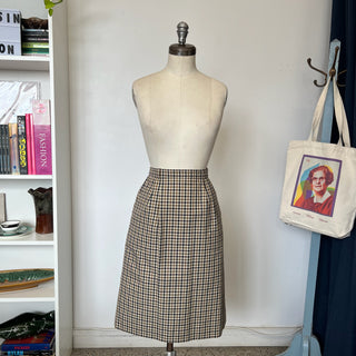 Jupe vintage carreauté Aquascutum London