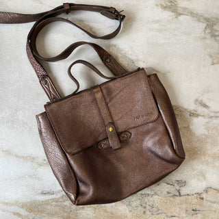 Sac bandoulière cuir cuivré Paul Marius
