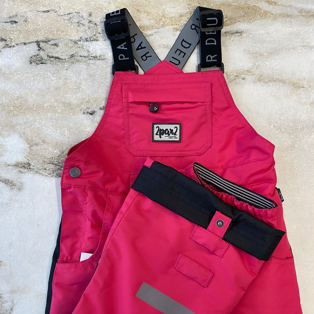Pantalon de neige rose fuchsia Deux par Deux 4 ans