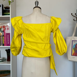 Blouse jaune River Island