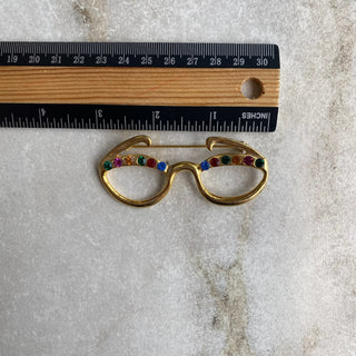 Broche lunette