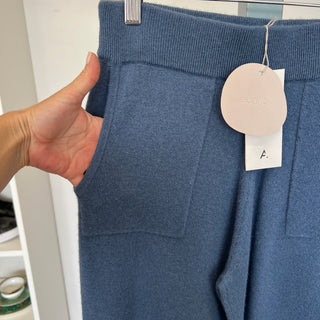 Pantalon en laine et cachemire Allude