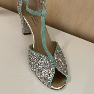 Chaussures à talon haut et paillettes Anniel