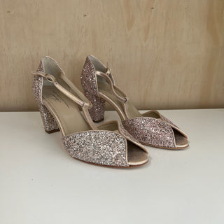 Chaussures à talon haut et paillettes Anniel - Les Mal-Aimés ❤️‍🩹
