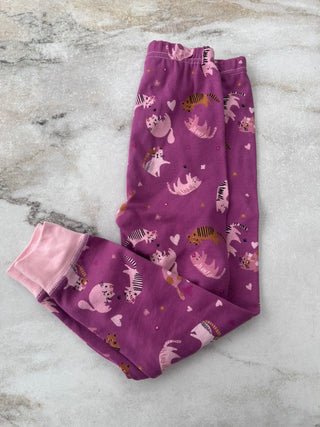 Pantalon leggings pyjama Deux par Deux 4 ans