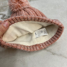 Charger l&#39;image dans la galerie, Tuque hiver rose saumon pour enfants Deux par Deux
