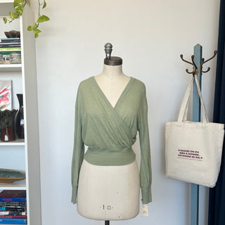 Chandail Rocio Surplice Anthropologie