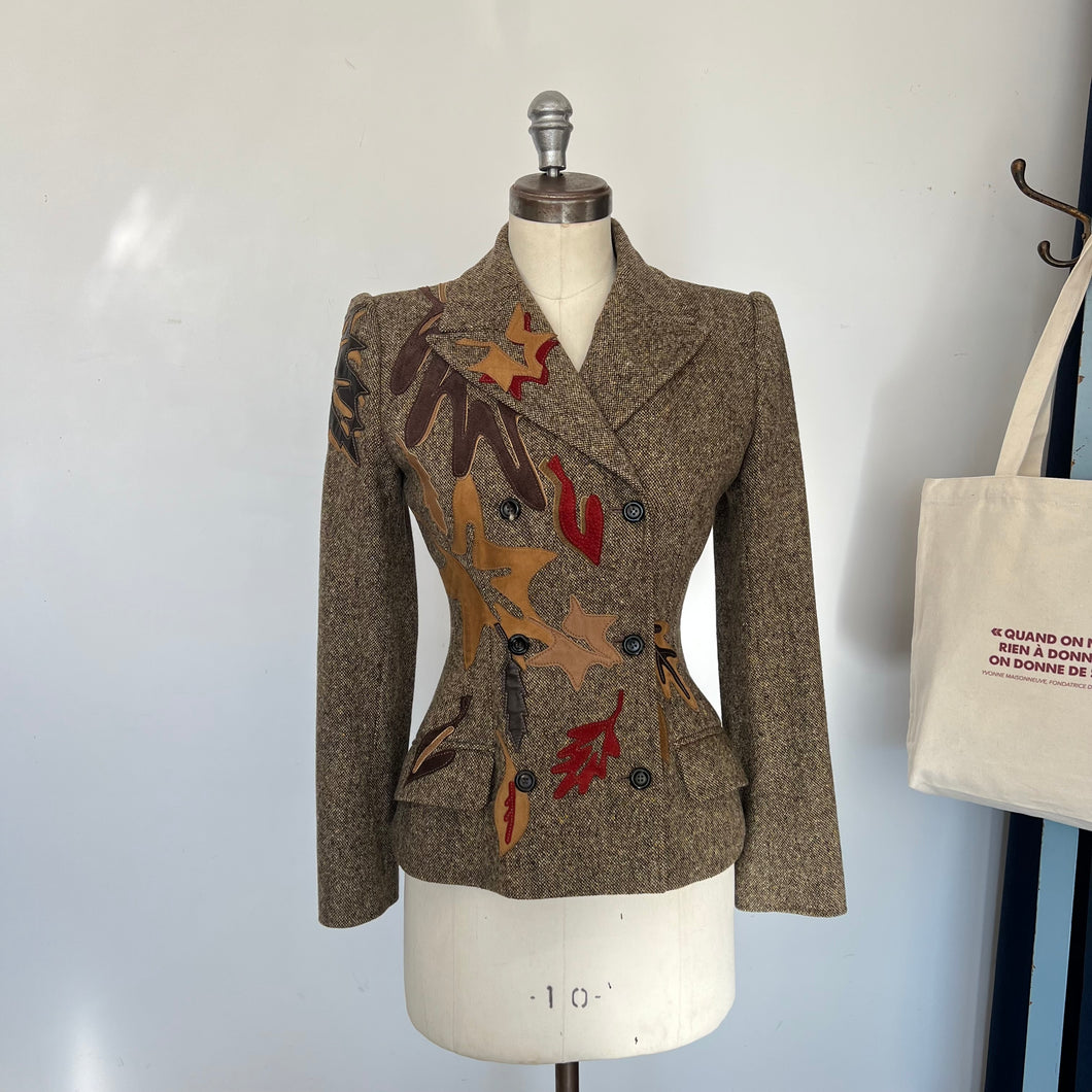 Veston vintage en laine Dolce & Gabbana