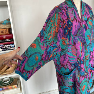Veste cardigan long vintage French Connection