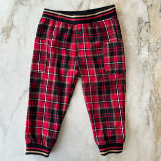 Pantalon à carreaux Deux par Deux 18 mois
