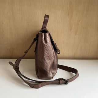 Sac bandoulière cuir cuivré Paul Marius