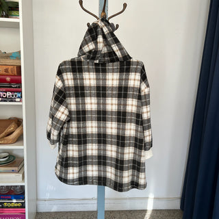 Couverture en peluche à capuche Deux par Deux 6/8 ans
