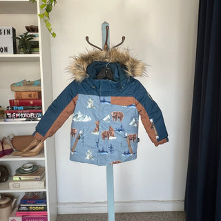 Manteau d'hiver ours Deux par Deux 4 ans