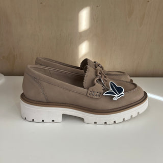 Chaussures loafers beige Caprice